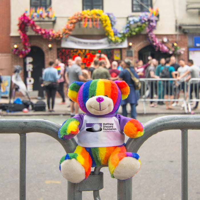 Totally Pride Teddy at Historical Pride Sites
