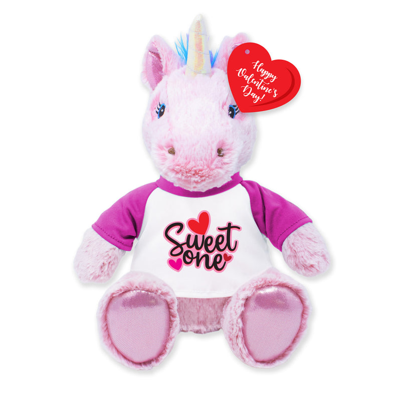 9" Unicorn Plush Animal • Limited Valentine's Edition