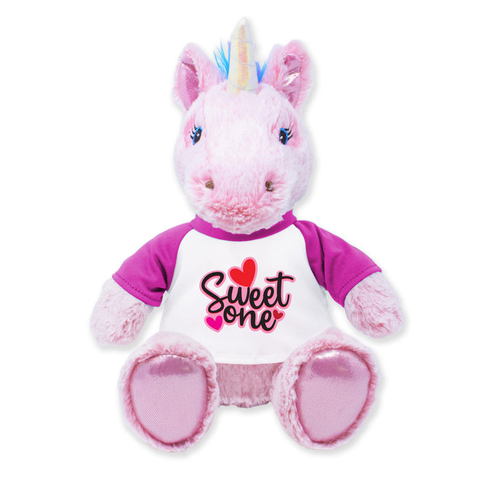 9" Unicorn Plush - Limited Valentine's Edition