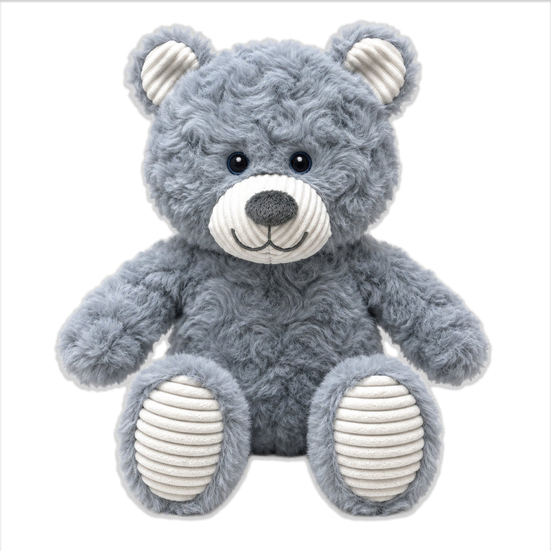 9" Eco Friendly Slate Teddy Bear Plushie
