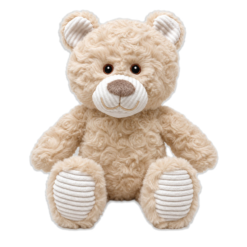 9" Eco Friendly Cream Teddy Bear Plushie