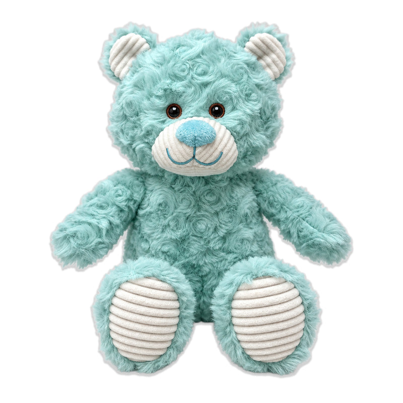 9" Eco Friendly Teal Teddy Bear Plushie