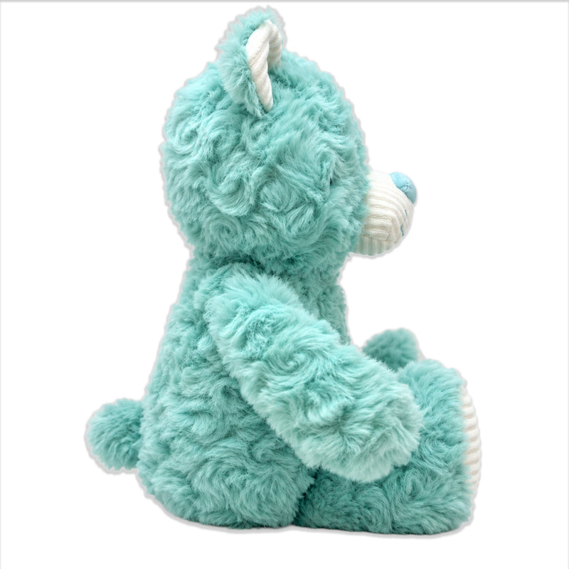 9" Eco Friendly Teal Teddy Bear Plushie