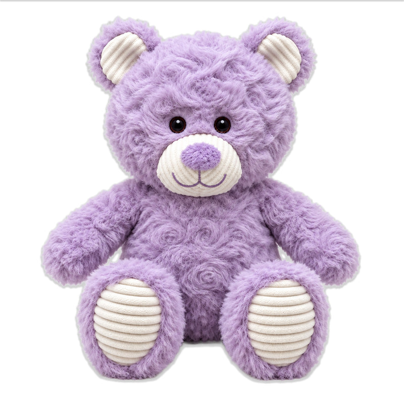 9" Eco Friendly Purple Teddy Bear Plushie