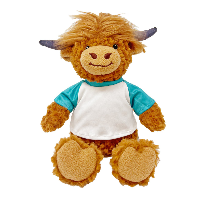 9" Create Your Own Highland Cow Plushie