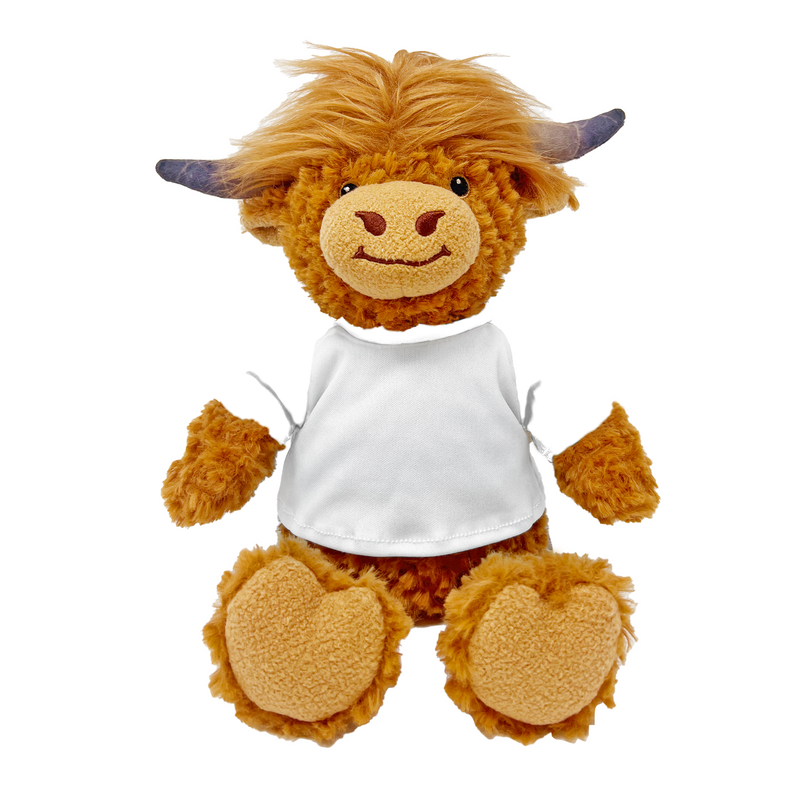9" Create Your Own Highland Cow Plushie