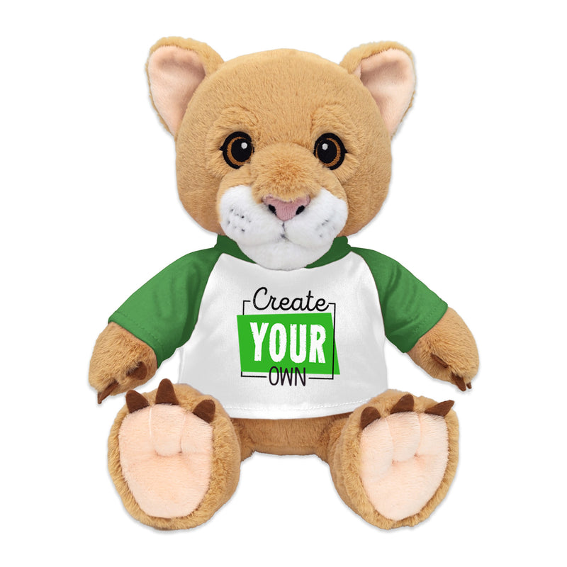 9" Create Your Own Mountain Lion Plushie
