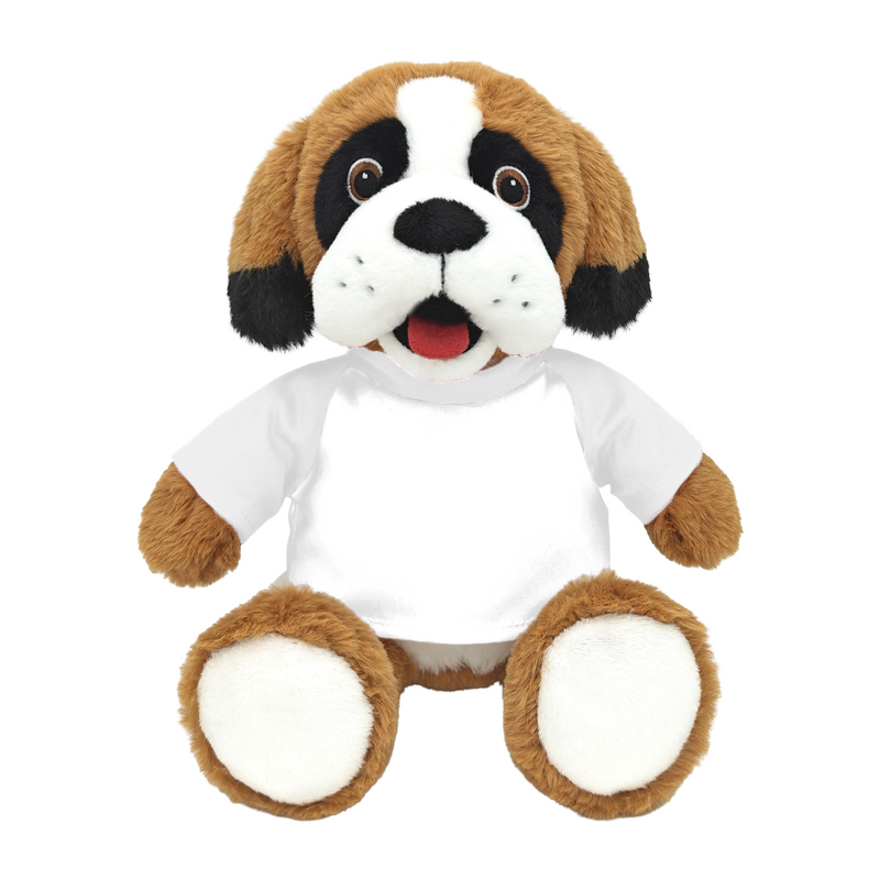9" Create Your Own St. Bernard Puppy Dog Plushie