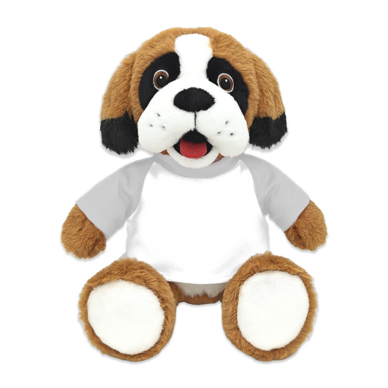 9" Create Your Own St. Bernard Puppy Dog Plushie