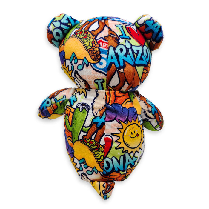 10" Arizona Graffiti Eco Teddy Bear