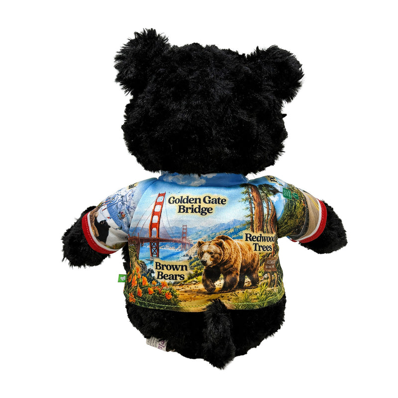 9” California Black Bear • DestiWear™ • Souvenir Plush