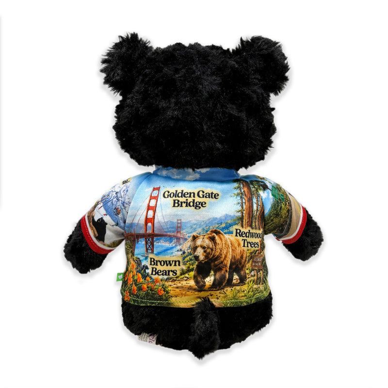 9” California Black Bear • DestiWear™ • Souvenir Plush