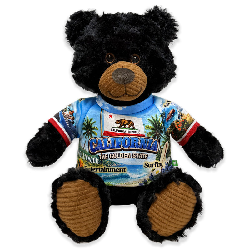 9” California Black Bear • DestiWear™ • Souvenir Plush