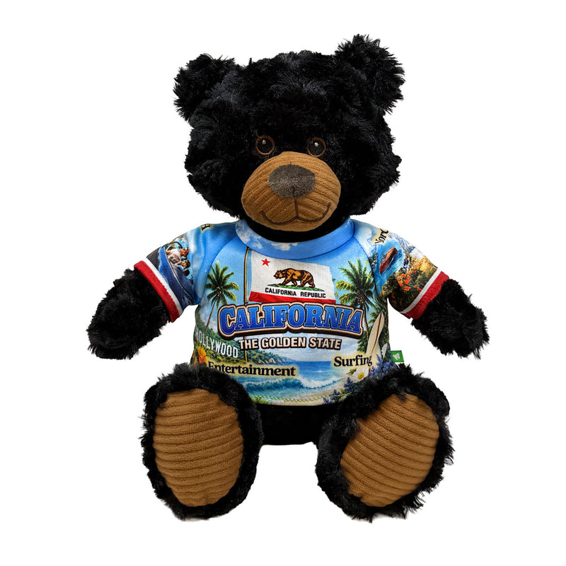 9” California Black Bear • DestiWear™ • Souvenir Plush