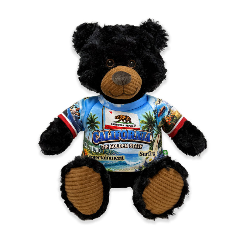 9” California Black Bear • DestiWear™ • Souvenir Plush
