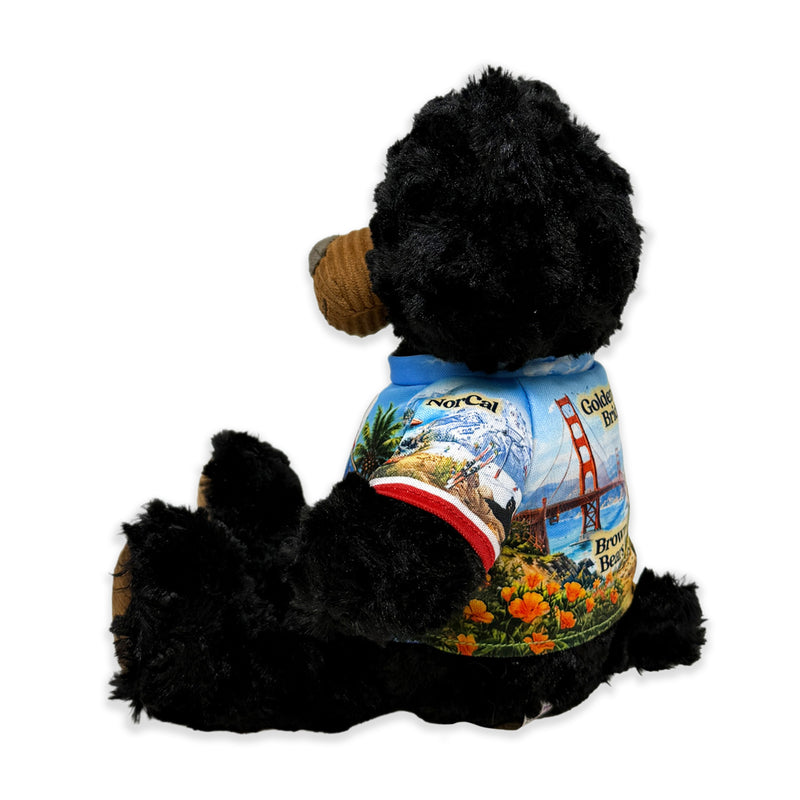 9” California Black Bear • DestiWear™ • Souvenir Plush