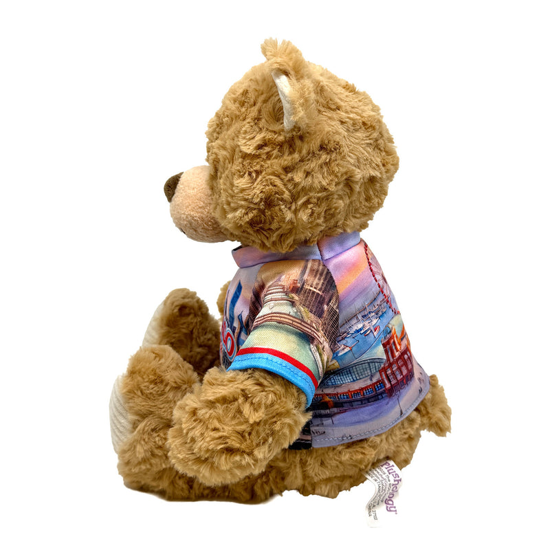 9” Chicago Teddy Bear • DestiWear™ • Souvenir Plush