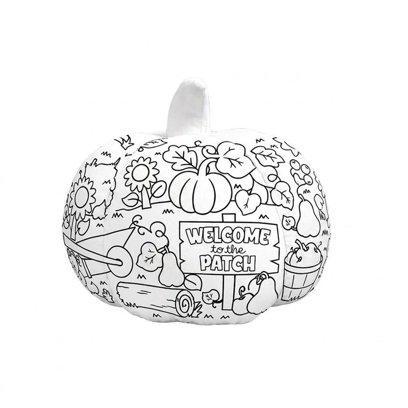 8.5" Color Me Plush™ Pumpkin
