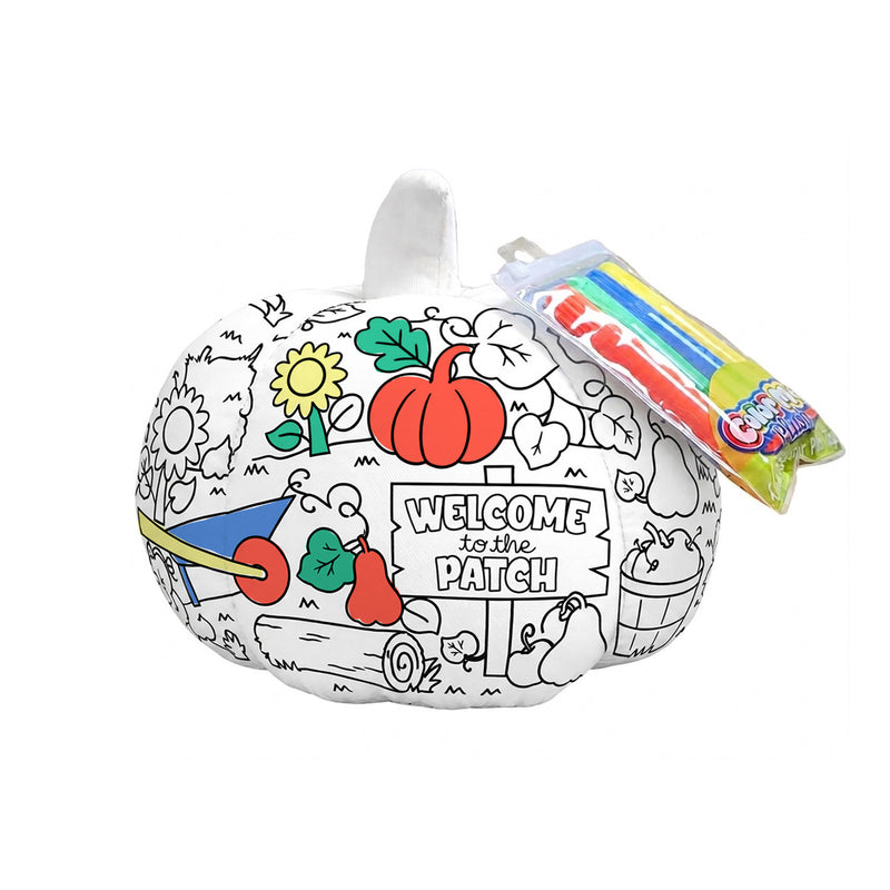 8.5" Color Me Plush™ Pumpkin