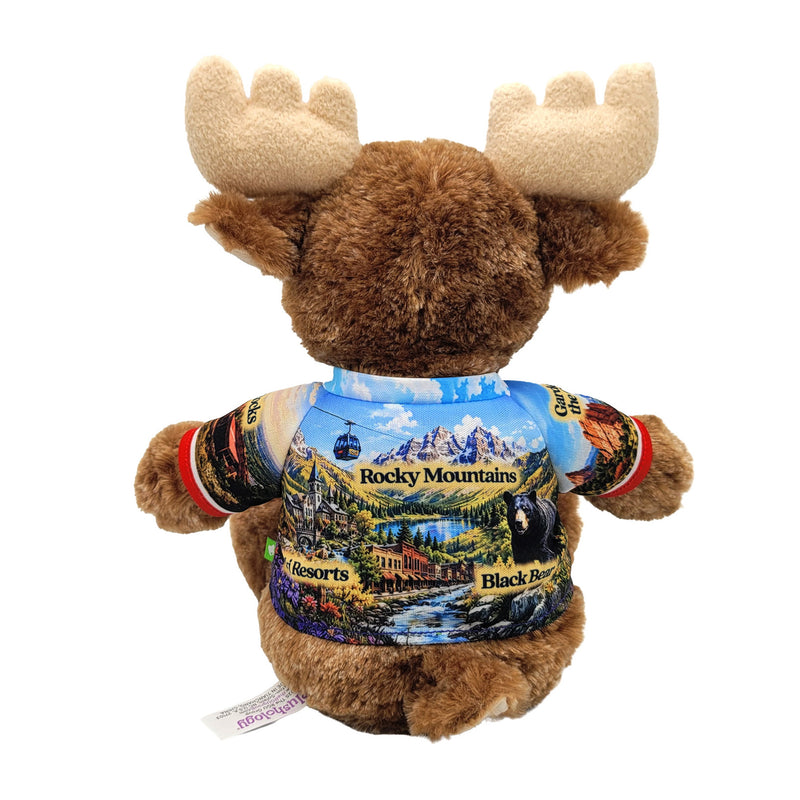 9” Colorado Moose • DestiWear™ • Souvenir Plush