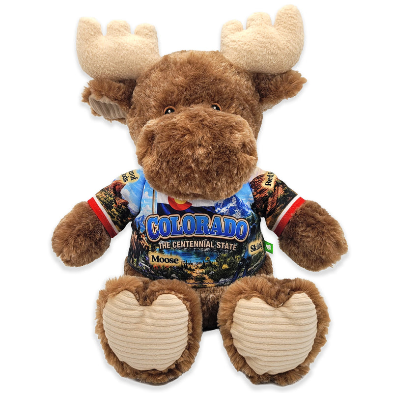 9” Colorado Moose • DestiWear™ • Souvenir Plush