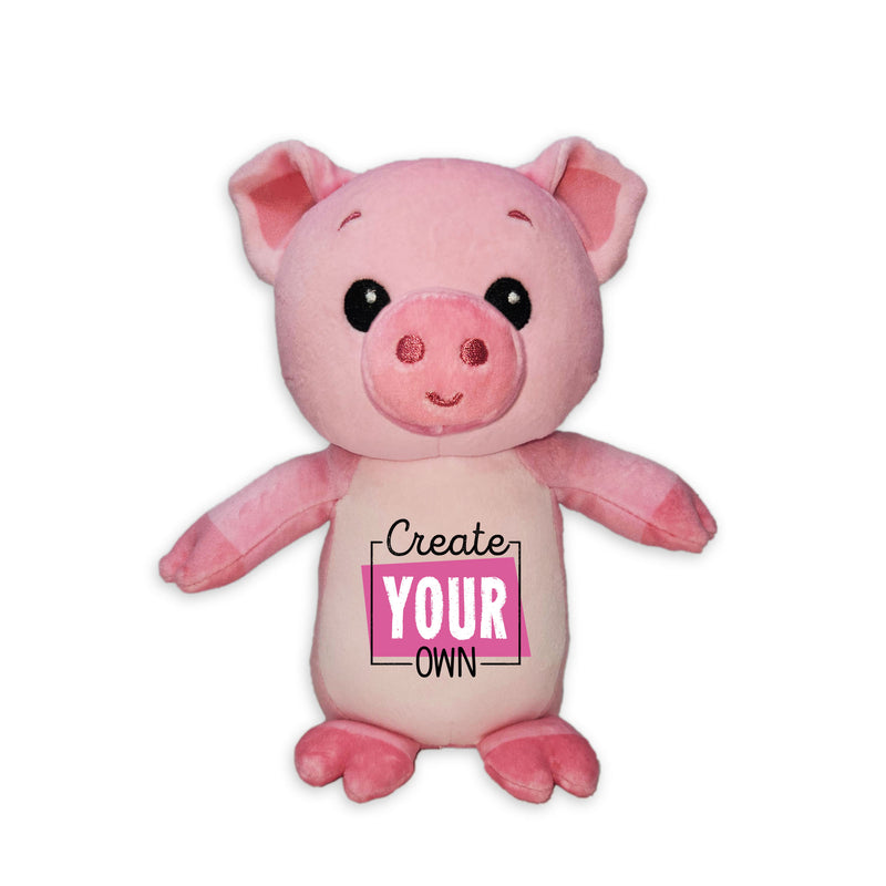 6" Create Your Own Pig Squishy