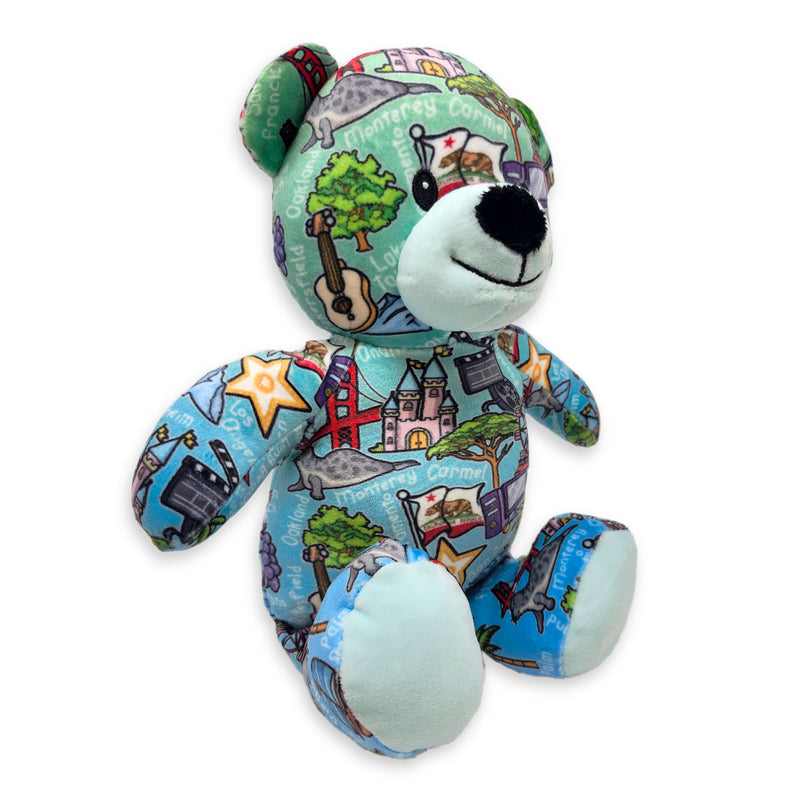 9" California Totally United™ Eco Teddy Bear