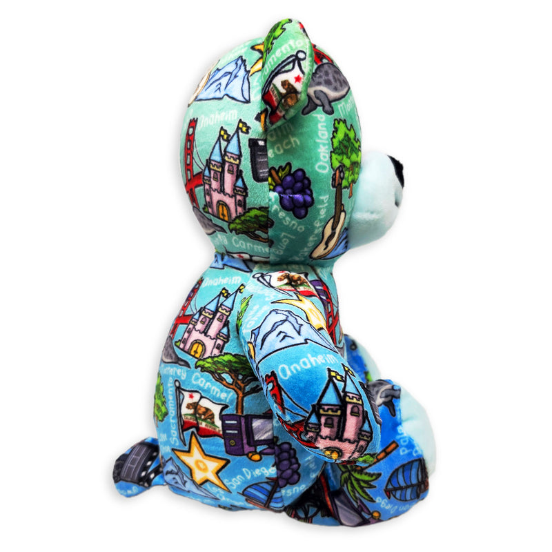 9" California Totally United™ Eco Teddy Bear