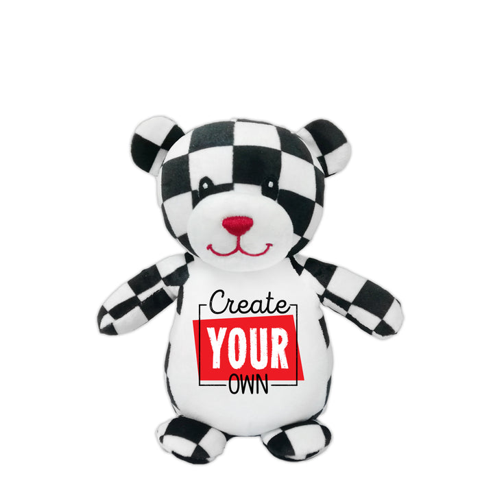 6" Squishy Checkers Bear