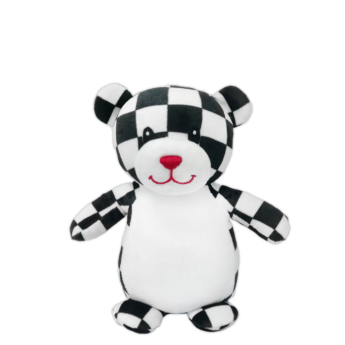 6" Squishy Checkers Bear