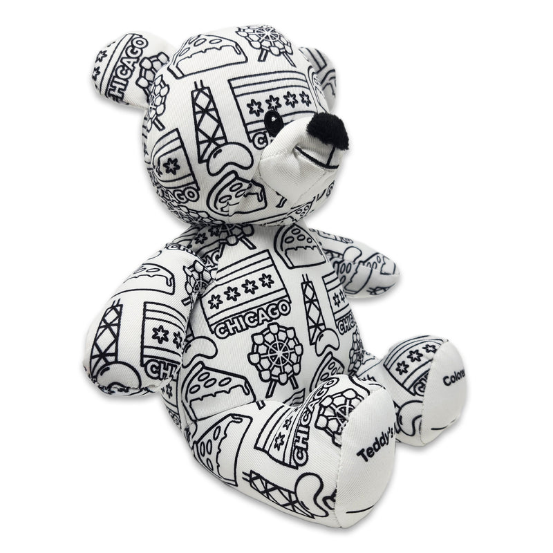 8.5" Chicago Color Me Plush™ Teddy