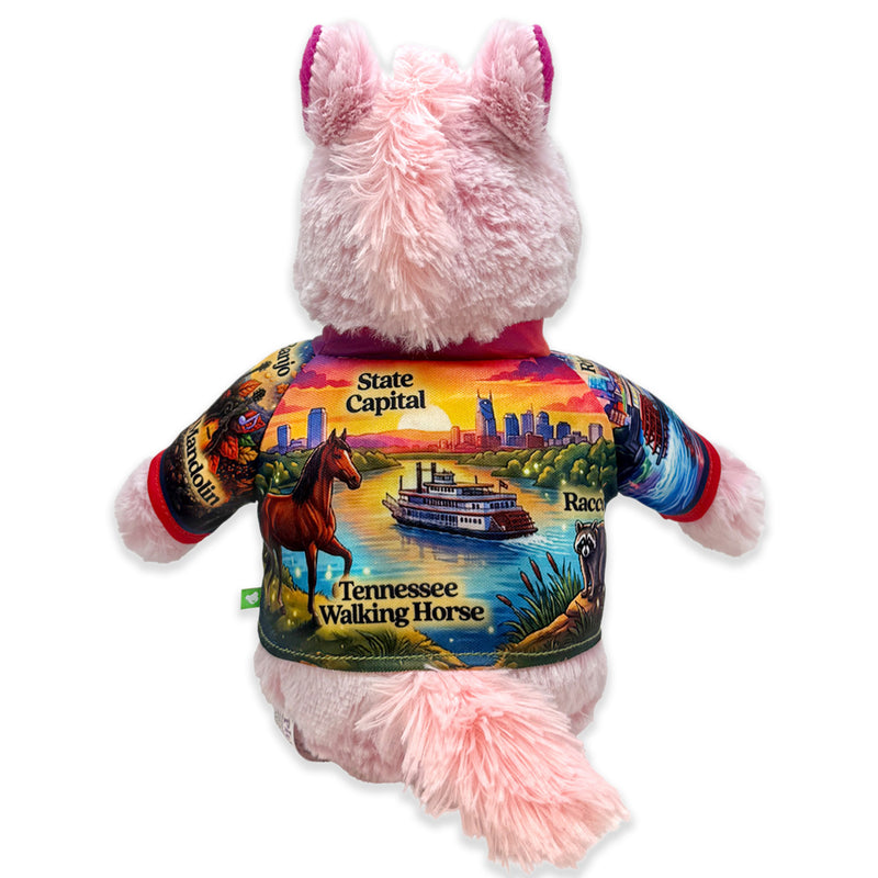 9” Nashville Pink Horse • DestiWear™ • Souvenir Plush