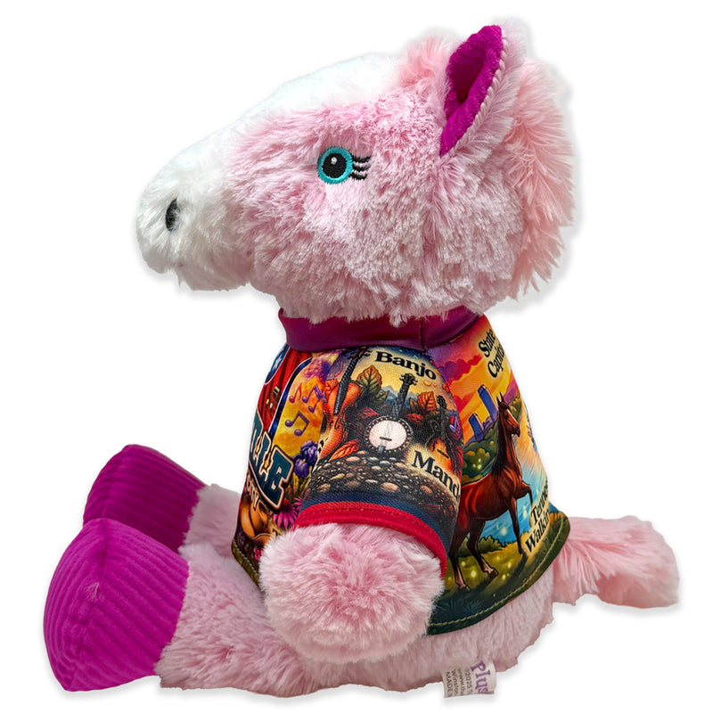 9” Nashville Pink Horse • DestiWear™ • Souvenir Plush