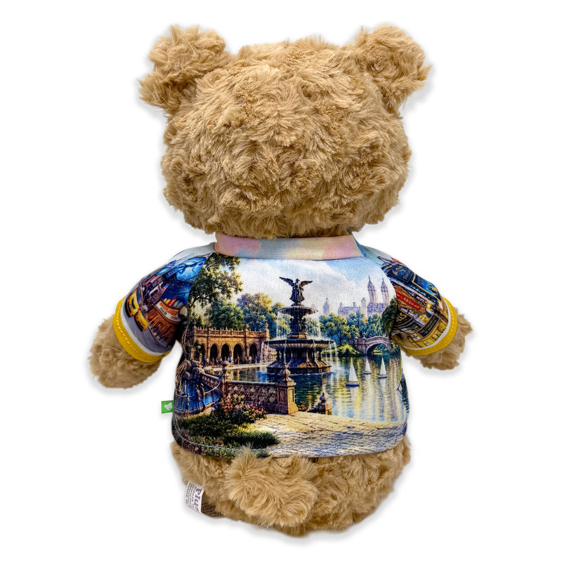 9” New York City Teddy Bear • DestiWear™ • Souvenir Plush