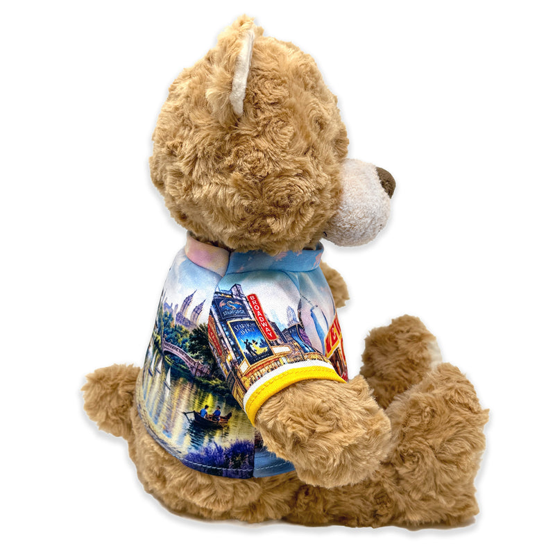 9” New York City Teddy Bear • DestiWear™ • Souvenir Plush