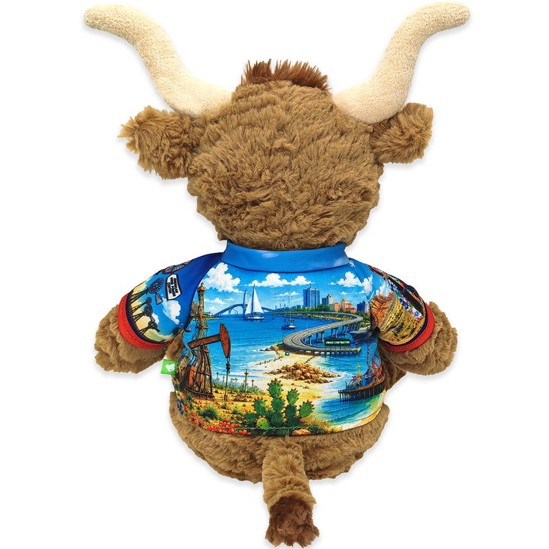 9” Texas Longhorn • DestiWear™ • Souvenir Plush