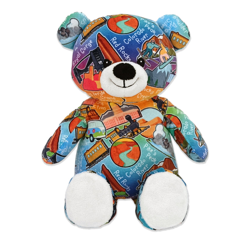 9" Colorado Totally United™ Eco Teddy Bear
