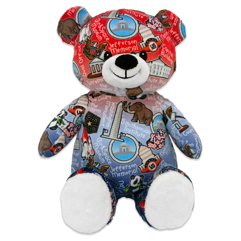 9" Washington DC Totally United™ Eco Teddy Bear