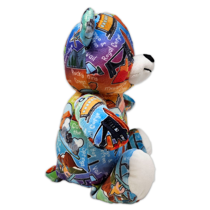 9" Colorado Totally United™ Eco Teddy Bear