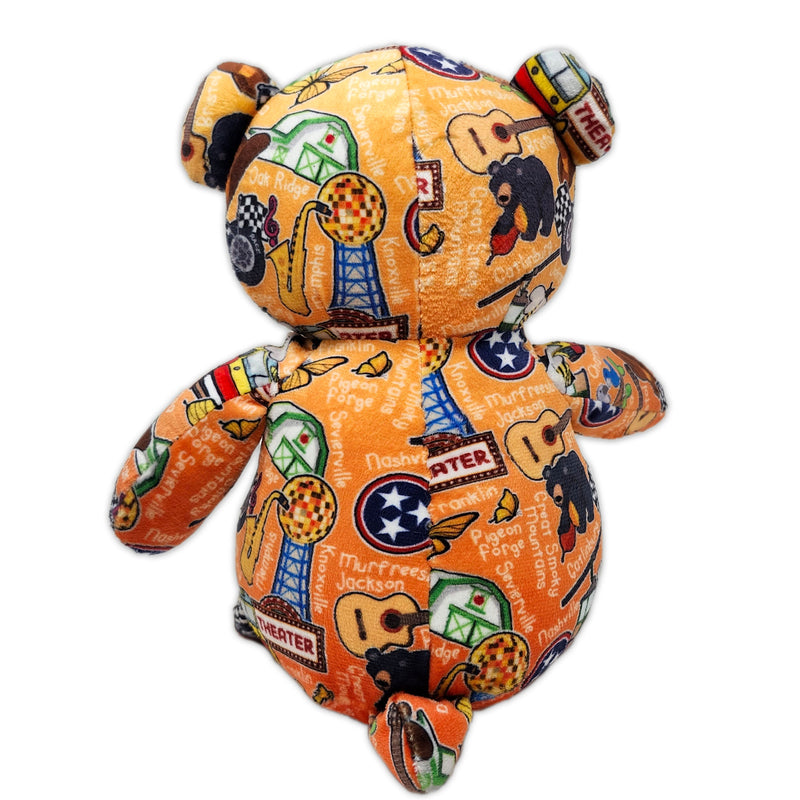 9" Tennessee Totally United™ Eco Teddy Bear