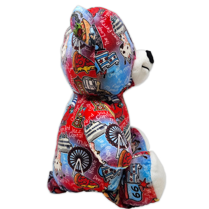 9" Chicago Totally United™ Eco Teddy Bear