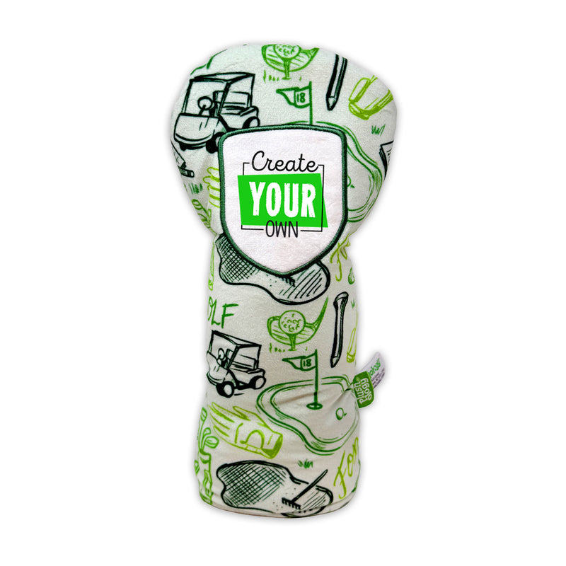 13" Eco Friendly Create Your Own Golf Driver Head Cover