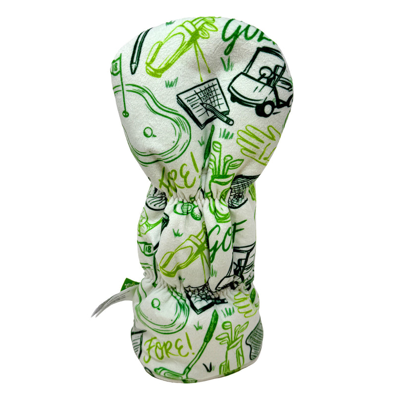12" Eco Friendly Create Your Own Golf Driver Head Cover