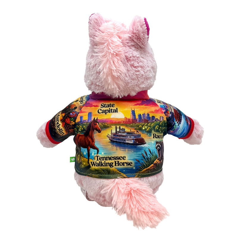 9” Nashville Pink Horse • DestiWear™ • Souvenir Plush