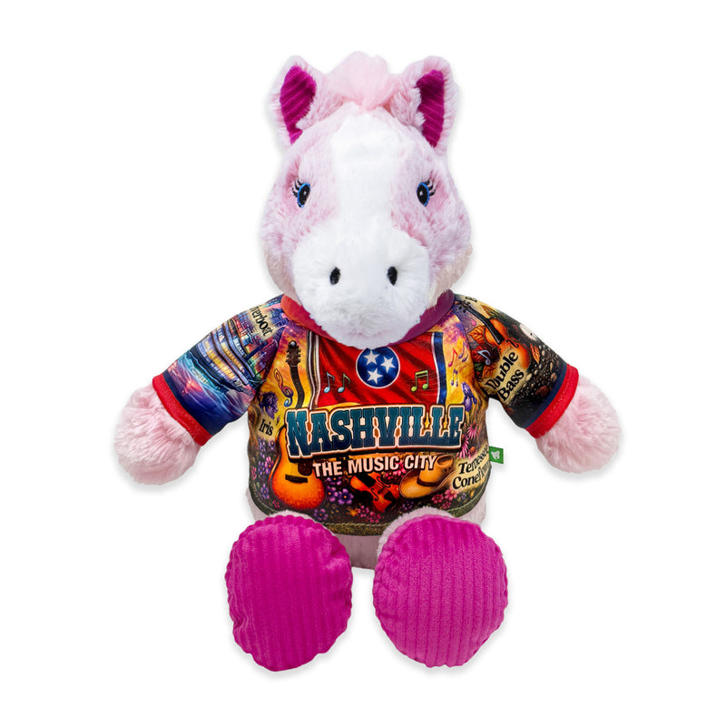 9” Nashville Pink Horse • DestiWear™ • Souvenir Plush
