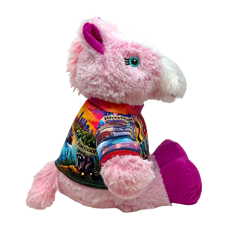 9” Nashville Pink Horse • DestiWear™ • Souvenir Plush