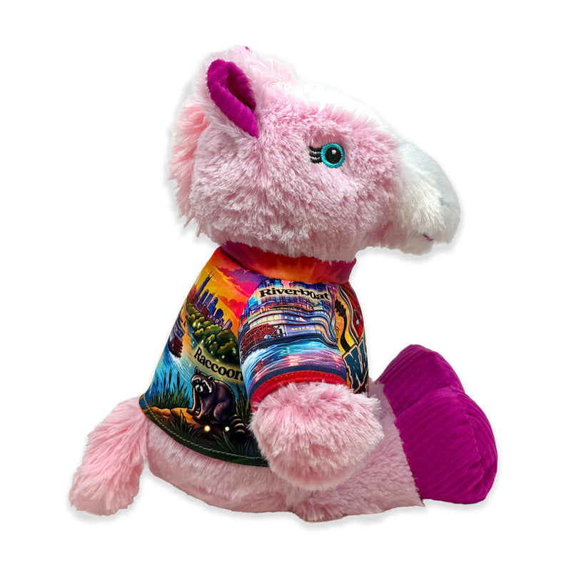 9” Nashville Pink Horse • DestiWear™ • Souvenir Plush