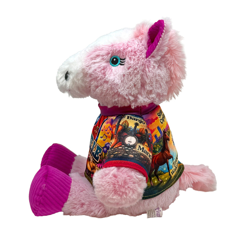 9” Nashville Pink Horse • DestiWear™ • Souvenir Plush