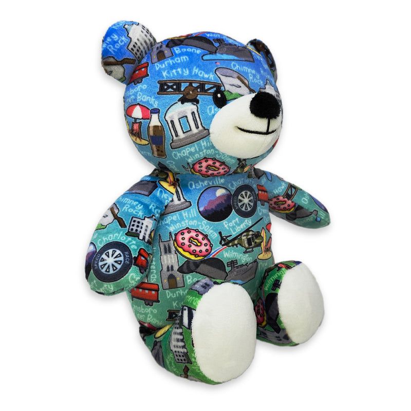 9" North Carolina Totally United™ Eco Teddy Bear