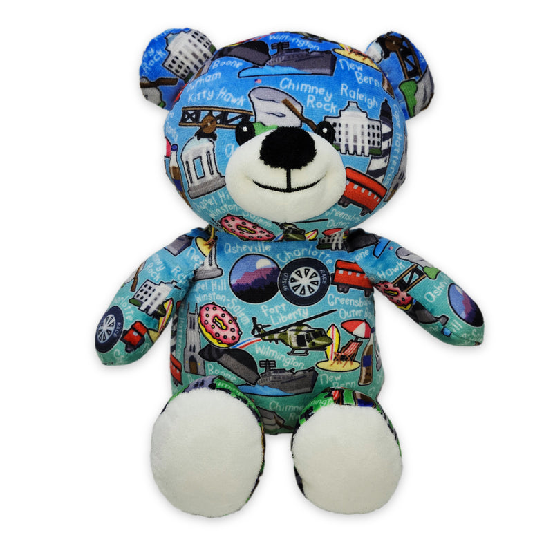 9" North Carolina Totally United™ Eco Teddy Bear